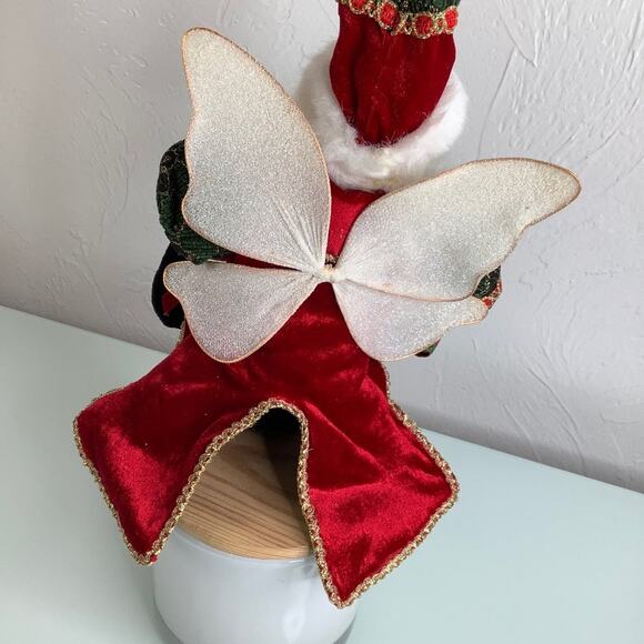 Vintage Mark Roberts Christmas Santa Bendable 22” tall  EUC - Picture 7 of 12